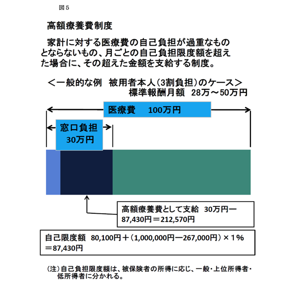 図5 高額療養費制度